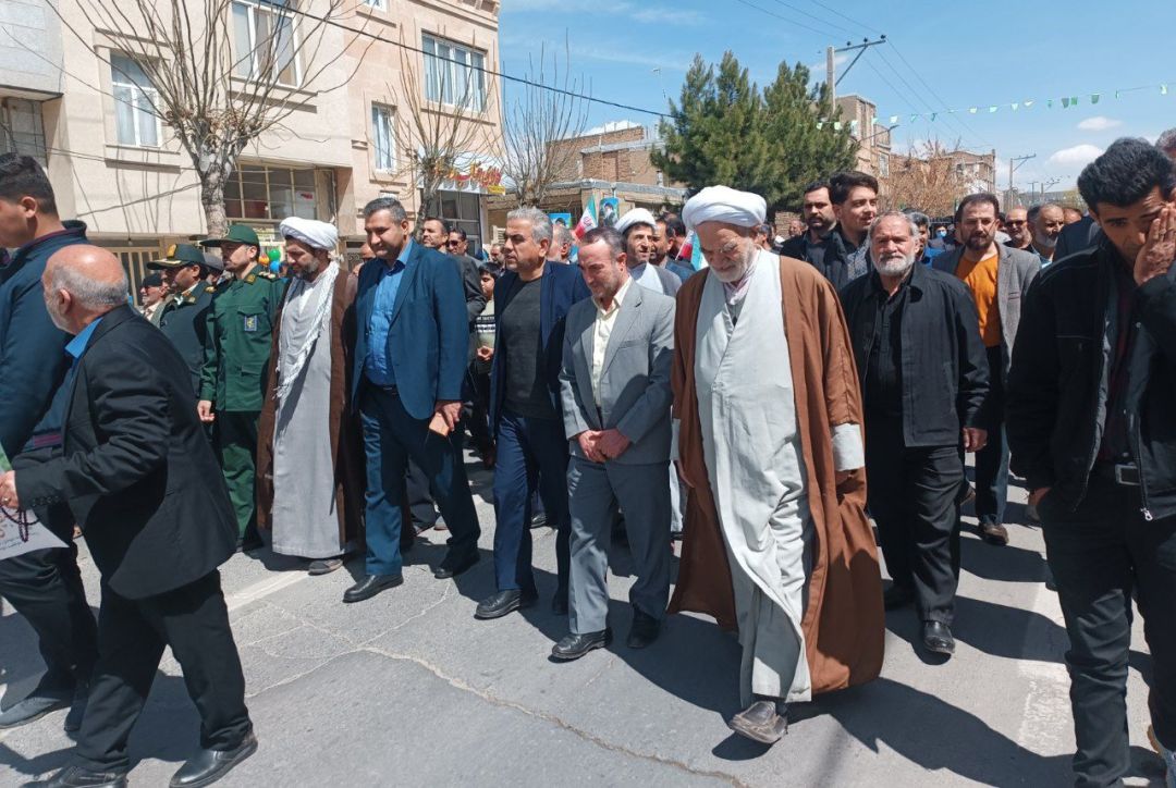 راهپیمایی روز قدس در کمیجان