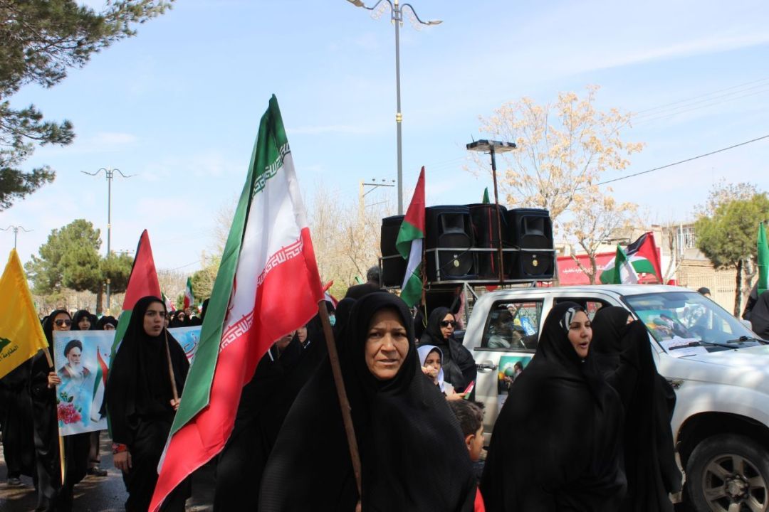 شکوه حضور مردم انقلابی زرندیه در روز قدس