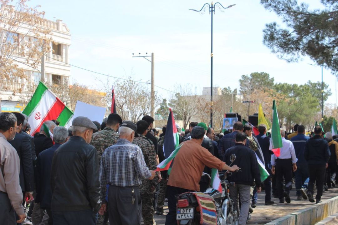 شکوه حضور مردم انقلابی زرندیه در روز قدس