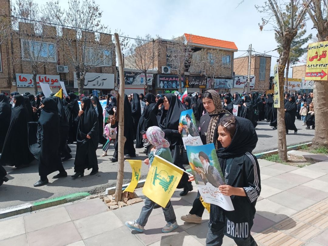 راهپیمایی روز قدس در کمیجان
