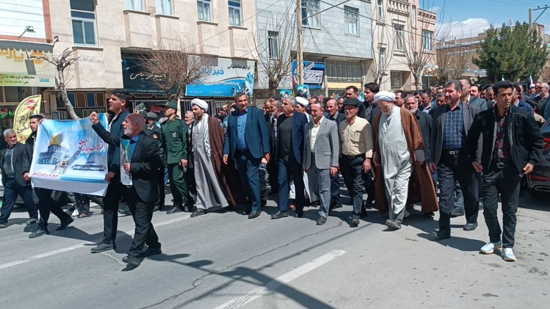راهپیمایی روز قدس در کمیجان