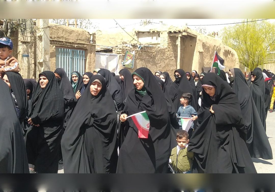 راهپیمایی باشکوه روز قدس در خنداب