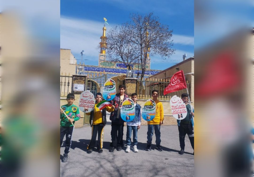 راهپیمایی روز قدس در روستاهای خنداب