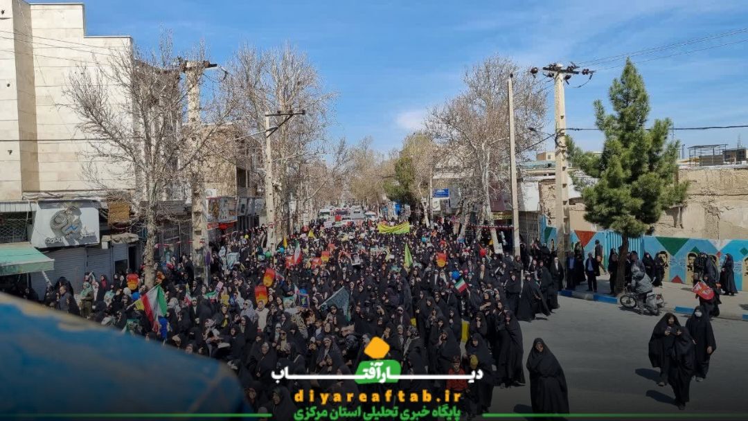 حضور باشکوه مردم خمین در روز قدس