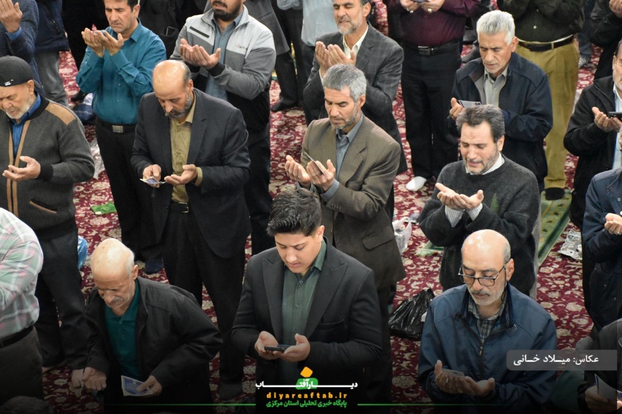 شکوه حضور مردم اراک در نماز عید فطر