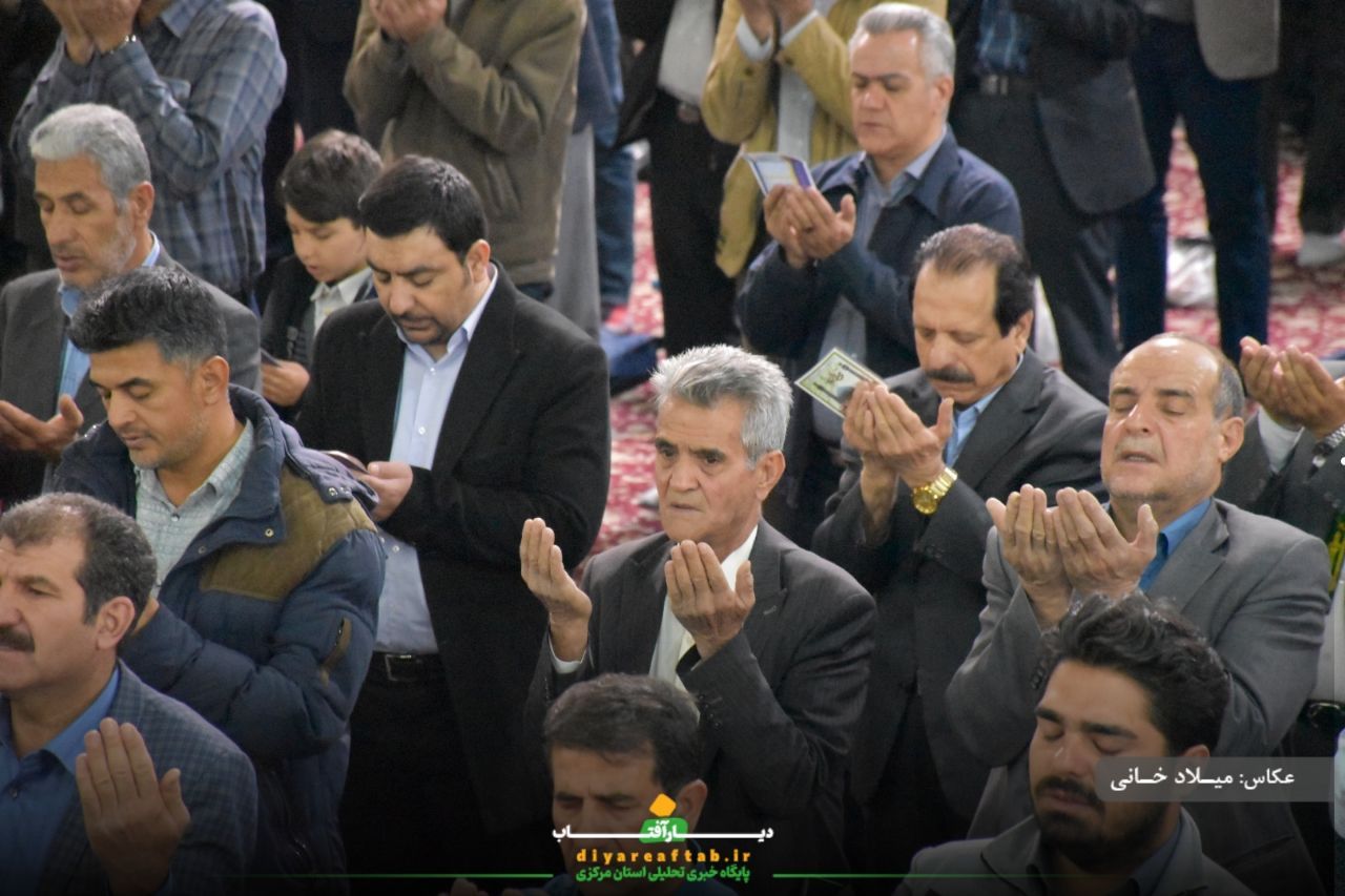 شکوه حضور مردم اراک در نماز عید فطر