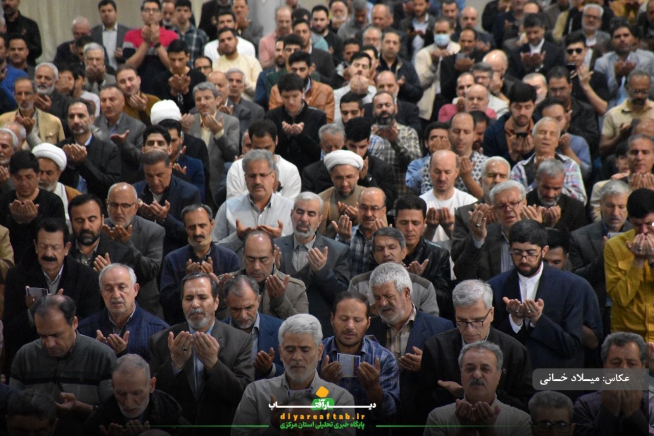 شکوه حضور مردم اراک در نماز عید فطر