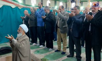 اقامه نماز عید فطر در تفرش