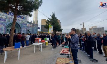 اقامه نماز عید فطر در تفرش