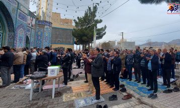 اقامه نماز عید فطر در تفرش
