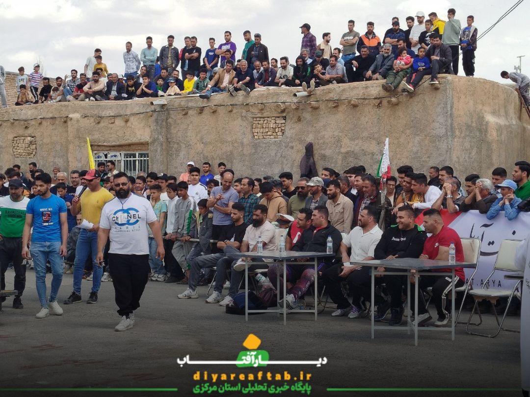 رقابت‌ قویترین مردان در خمین