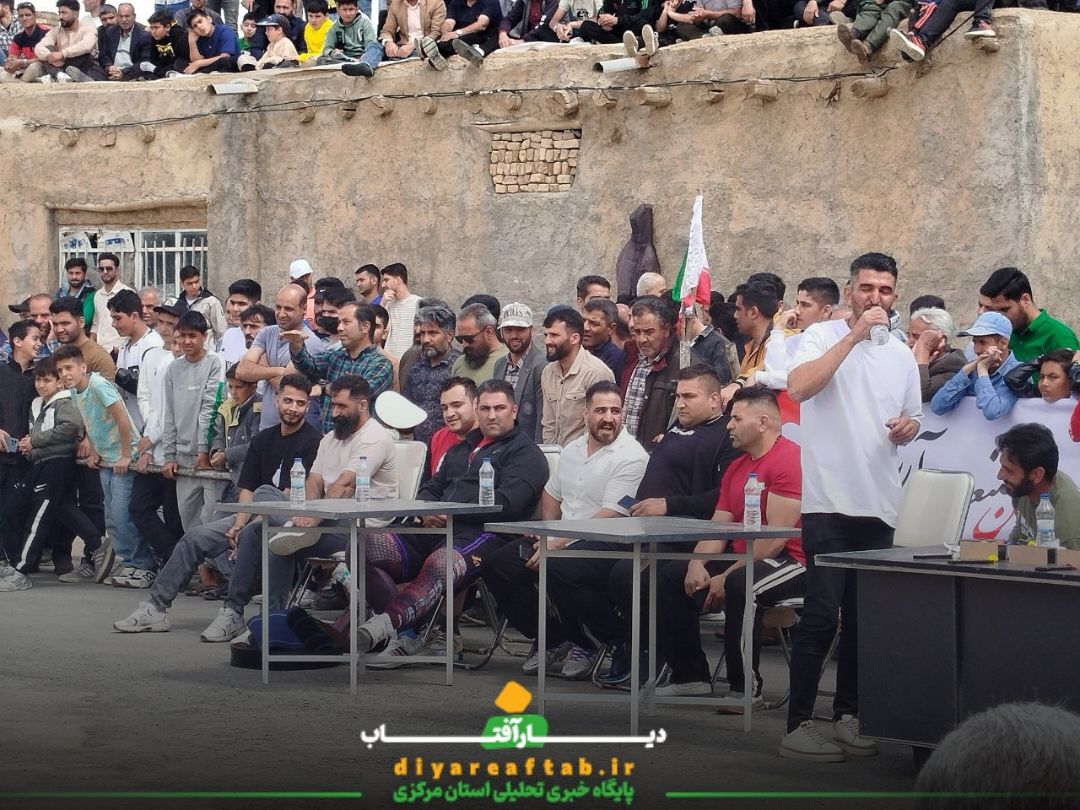 رقابت‌ قویترین مردان در خمین