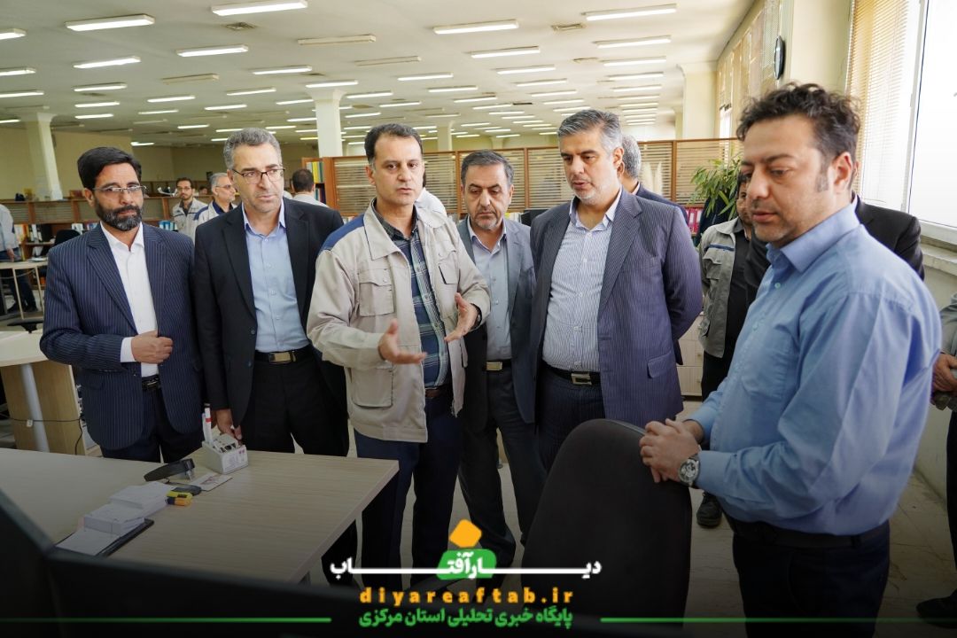 بازدید استاندار مرکزی از آذرآب اراک
