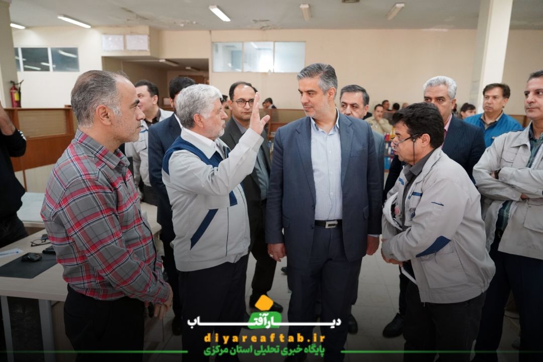 بازدید استاندار مرکزی از آذرآب اراک