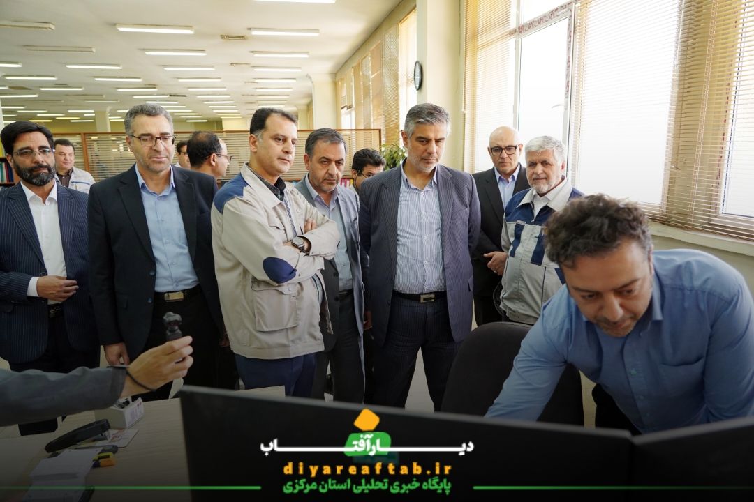 بازدید استاندار مرکزی از آذرآب اراک
