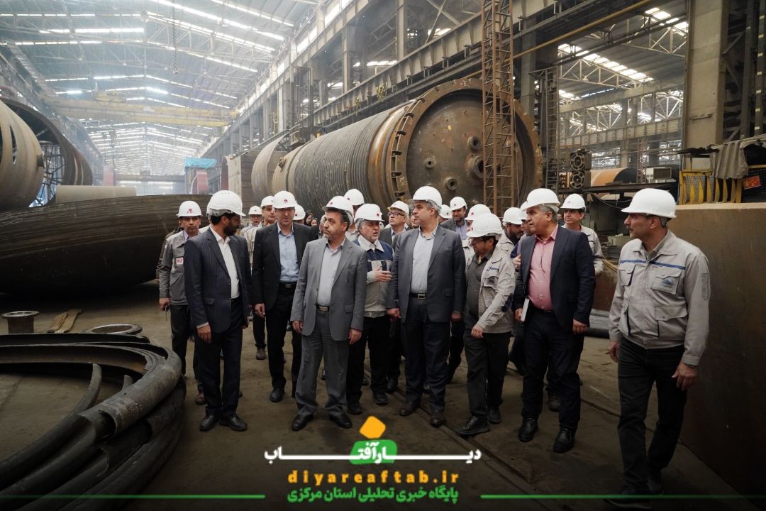 بازدید استاندار مرکزی از آذرآب اراک