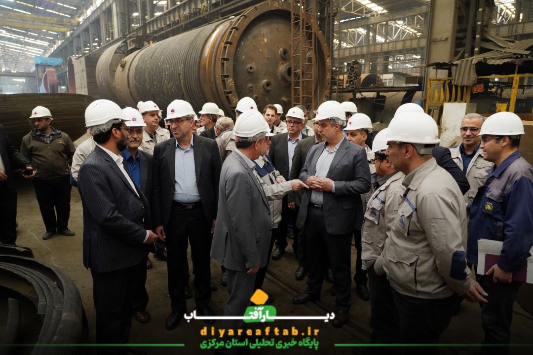 بازدید استاندار مرکزی از آذرآب اراک