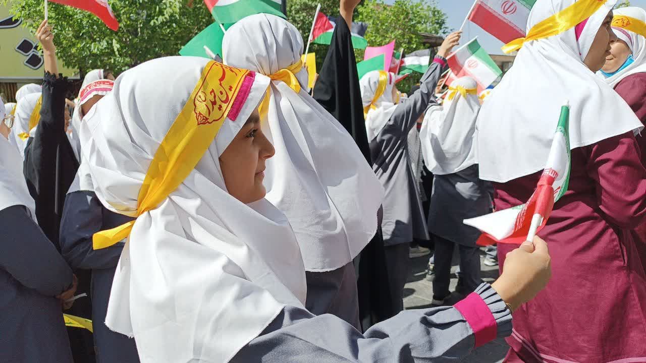 اجتماع آینده‌سازان ساوجی در حمایت از مردم غزه
