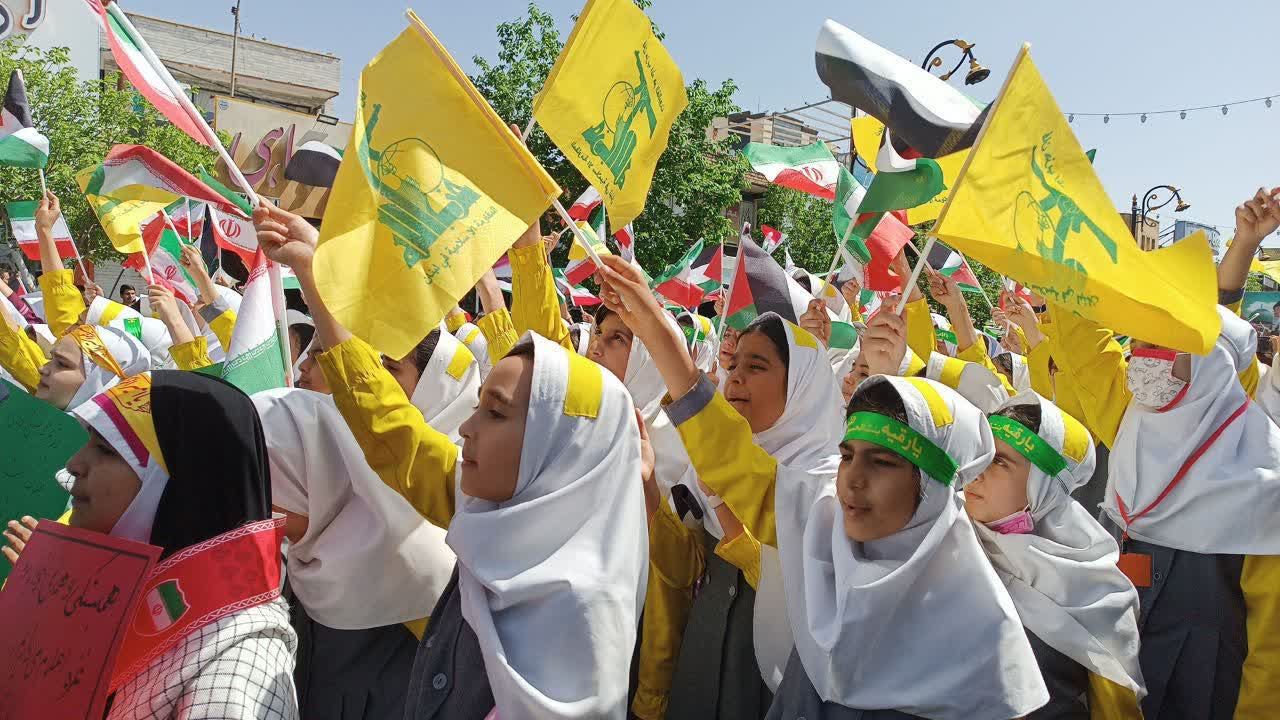 اجتماع آینده‌سازان ساوجی در حمایت از مردم غزه