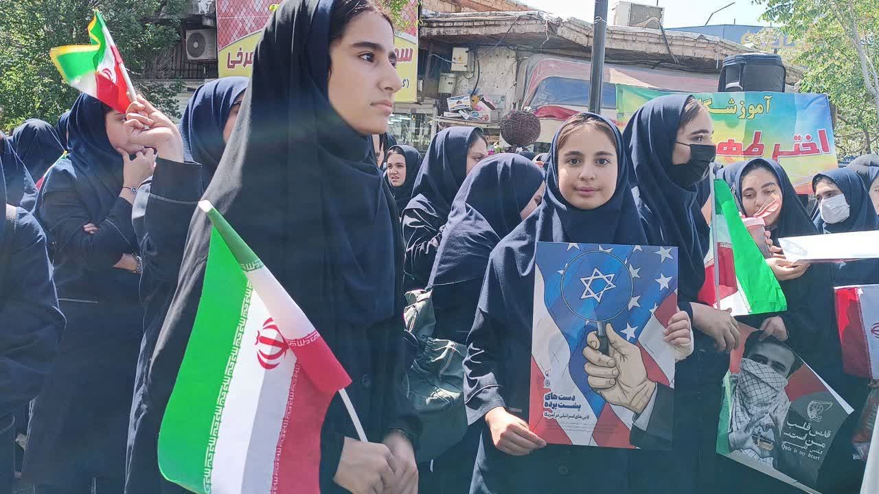 اجتماع آینده‌سازان ساوجی در حمایت از مردم غزه