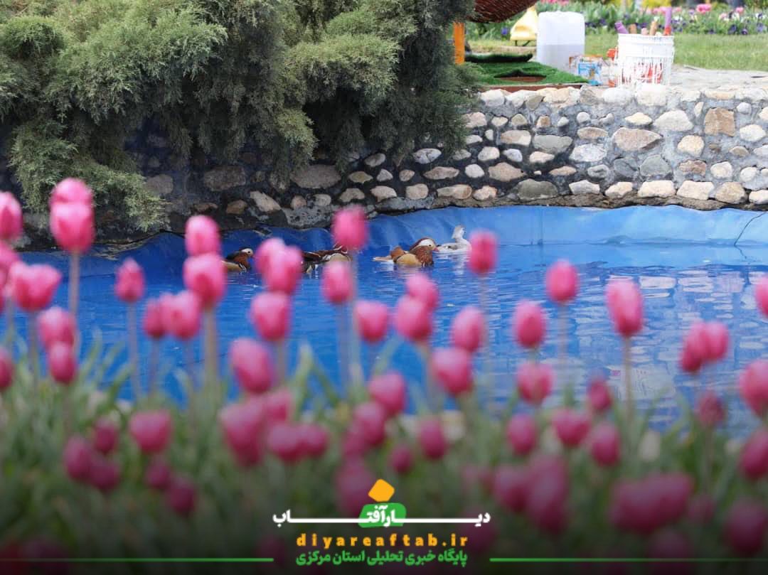 جشنواره باغ گل‌های لاله در اراک
