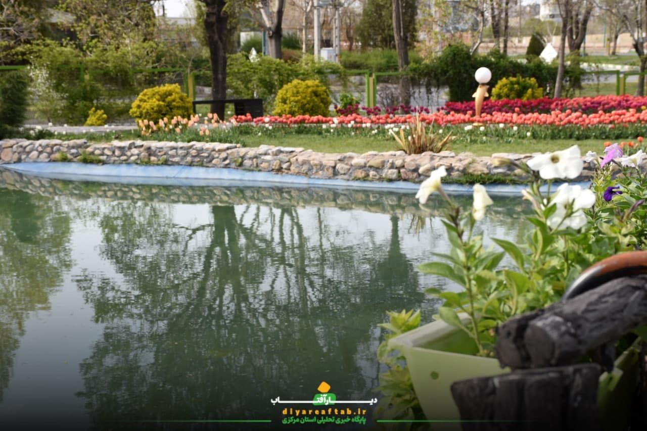 جشنواره باغ لاله‌ها در اراک