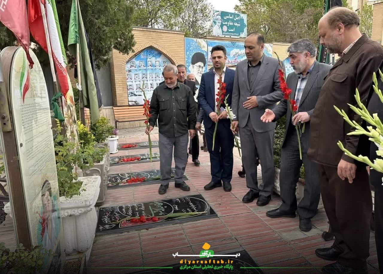 سفر رئیس بسیج ورزشکاران به اراک