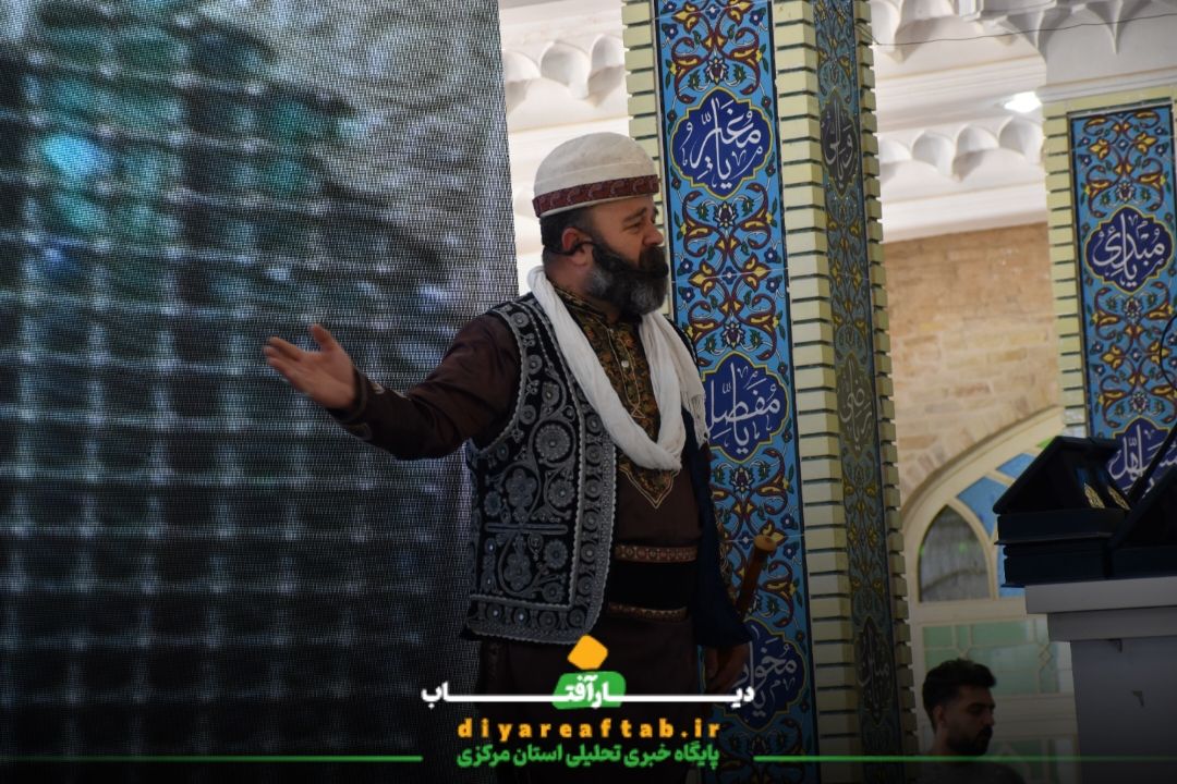 اولین آئین نشان ملی قرآنی «کربلایی کاظم ساروقی»
