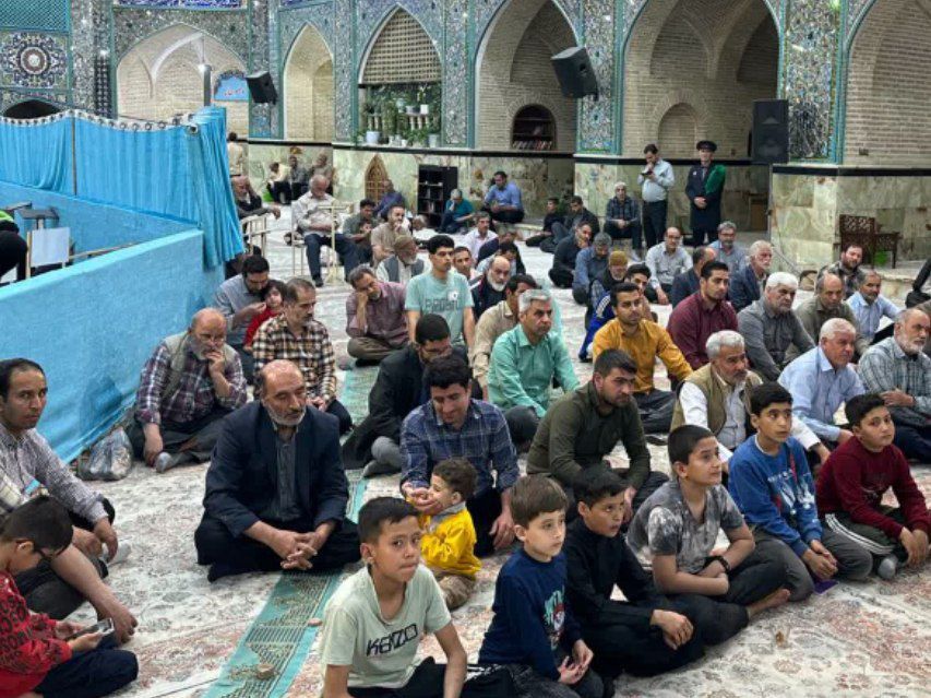 اجتماع حامیان مقاومت در ساوه برگزار شد