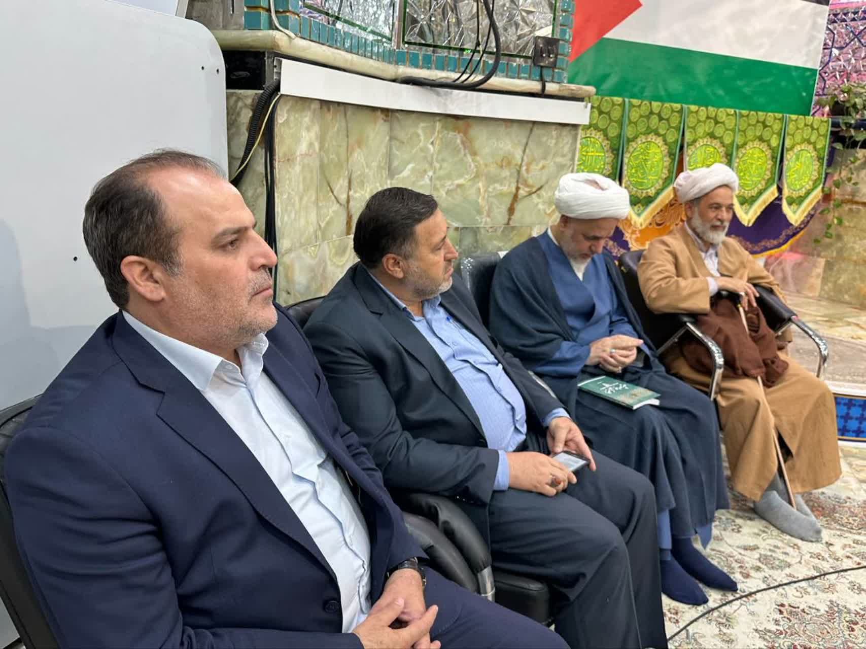 اجتماع حامیان مقاومت در ساوه برگزار شد