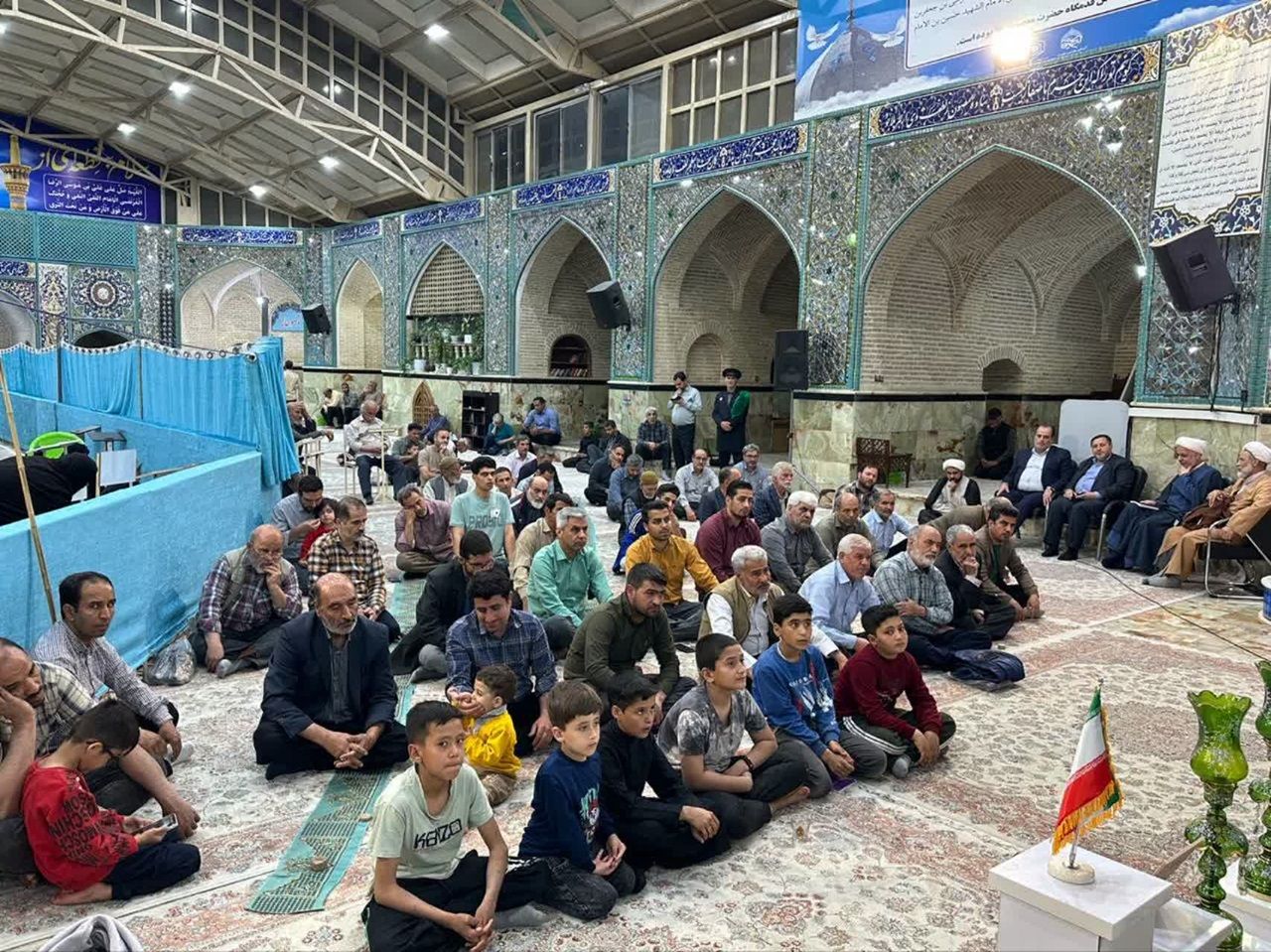 اجتماع حامیان مقاومت در ساوه برگزار شد