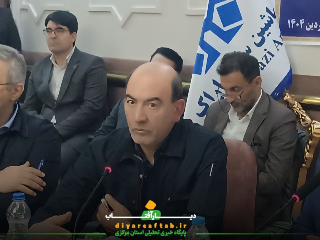 بازدید استاندار مرکزی از ماشین‌سازی
