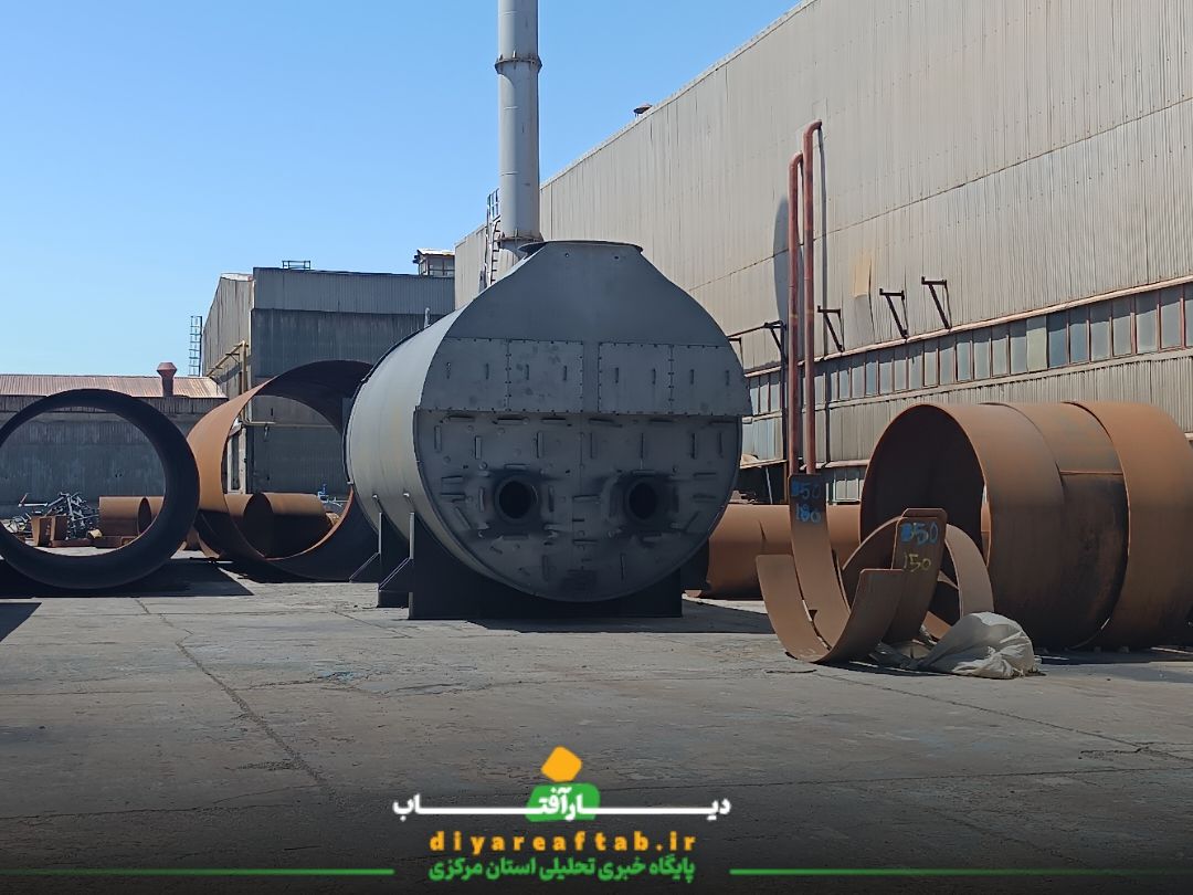 بازدید استاندار مرکزی از ماشین‌سازی