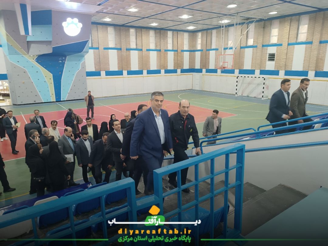 بازدید استاندار مرکزی از ماشین‌سازی
