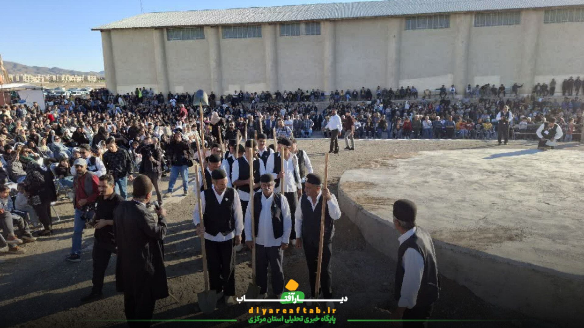آئین باستانی بیل‌گردانی شهر نیم‌ور