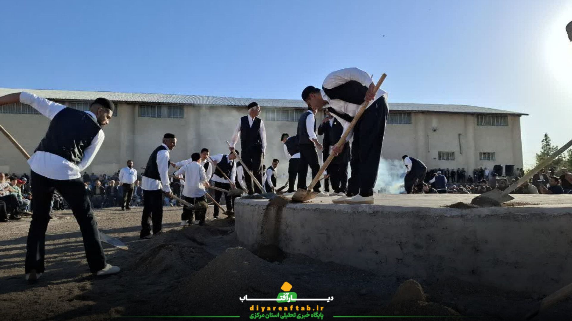 آئین باستانی بیل‌گردانی شهر نیم‌ور