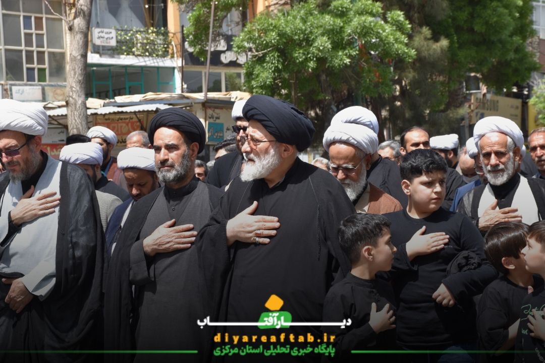 کاروان عزاداری شهادت امام صادق (ع) در اراک