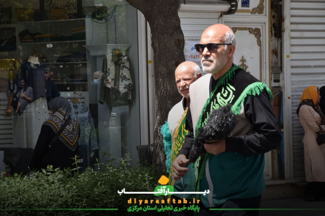 کاروان عزاداری شهادت امام صادق (ع) در اراک