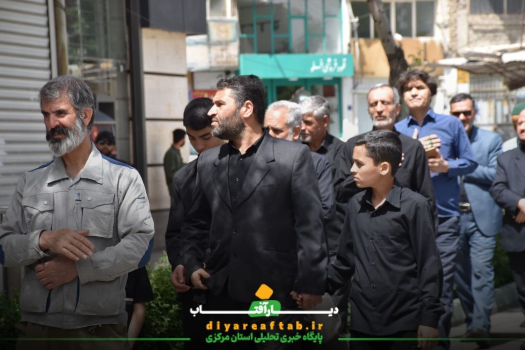 کاروان عزاداری شهادت امام صادق (ع) در اراک
