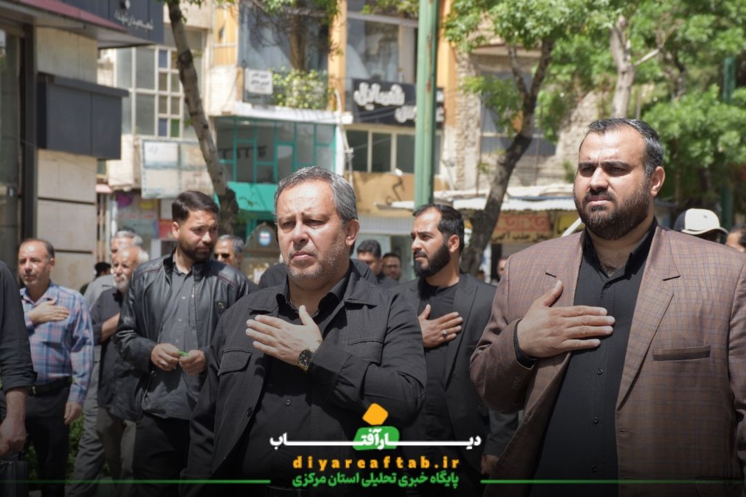 کاروان عزاداری شهادت امام صادق (ع) در اراک