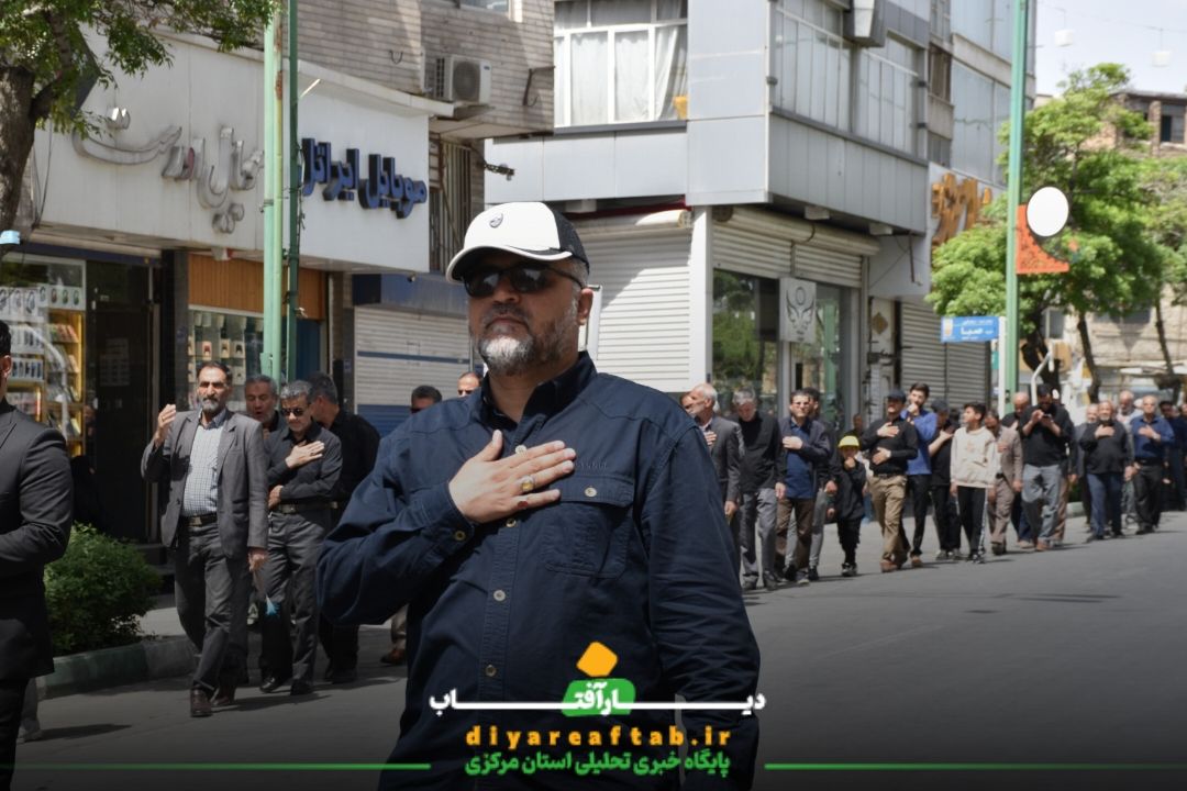 کاروان عزاداری شهادت امام صادق (ع) در اراک