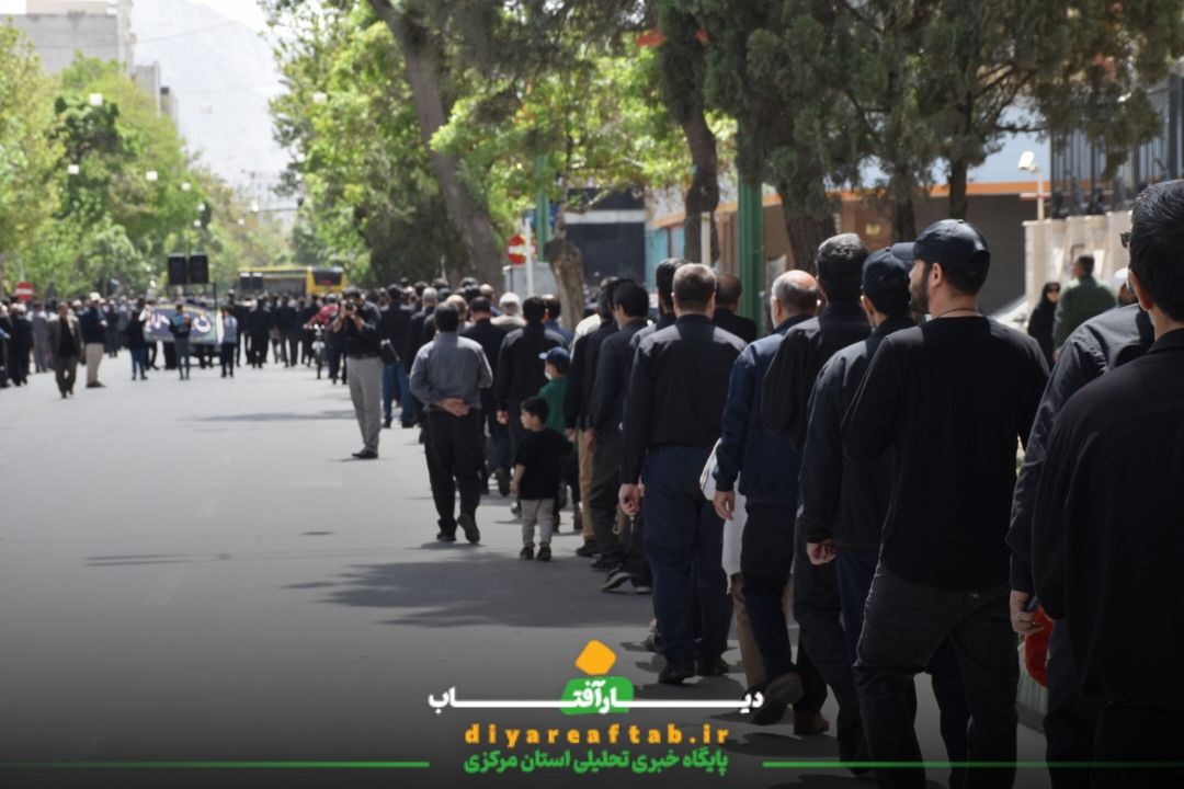 کاروان عزاداری شهادت امام صادق (ع) در اراک