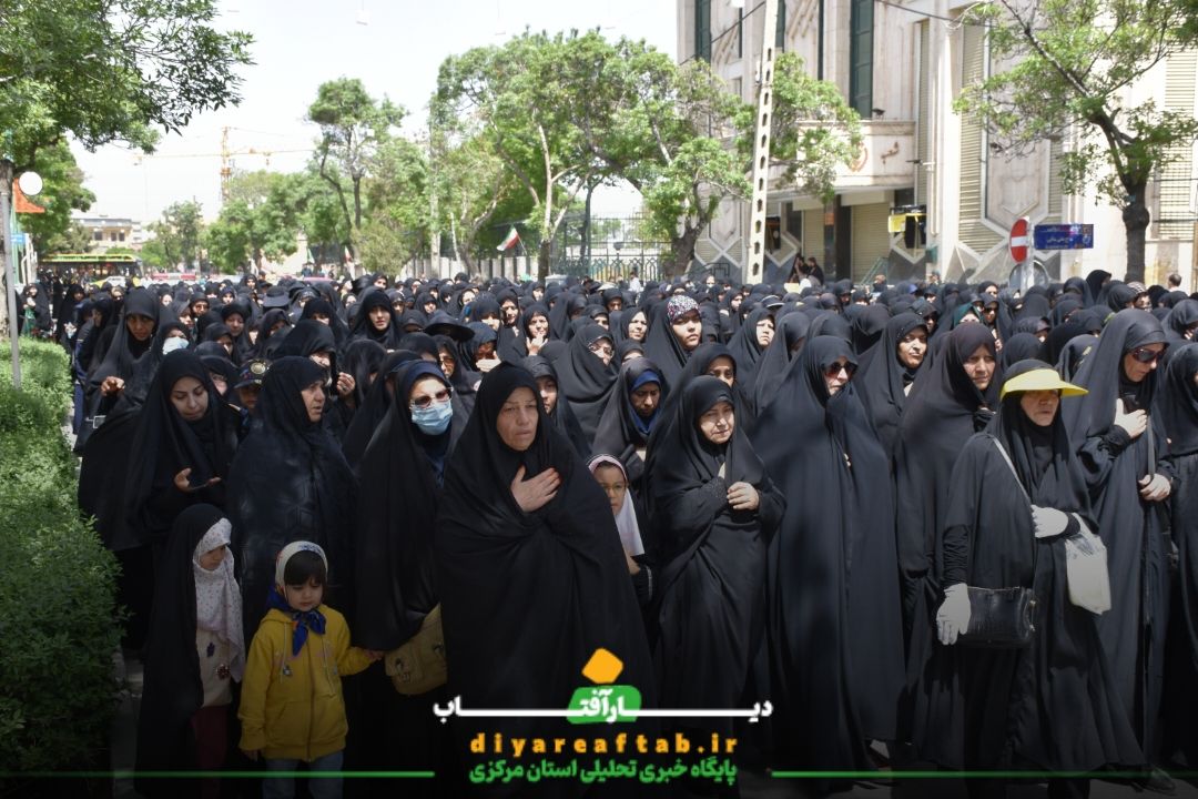 کاروان عزاداری شهادت امام صادق (ع) در اراک