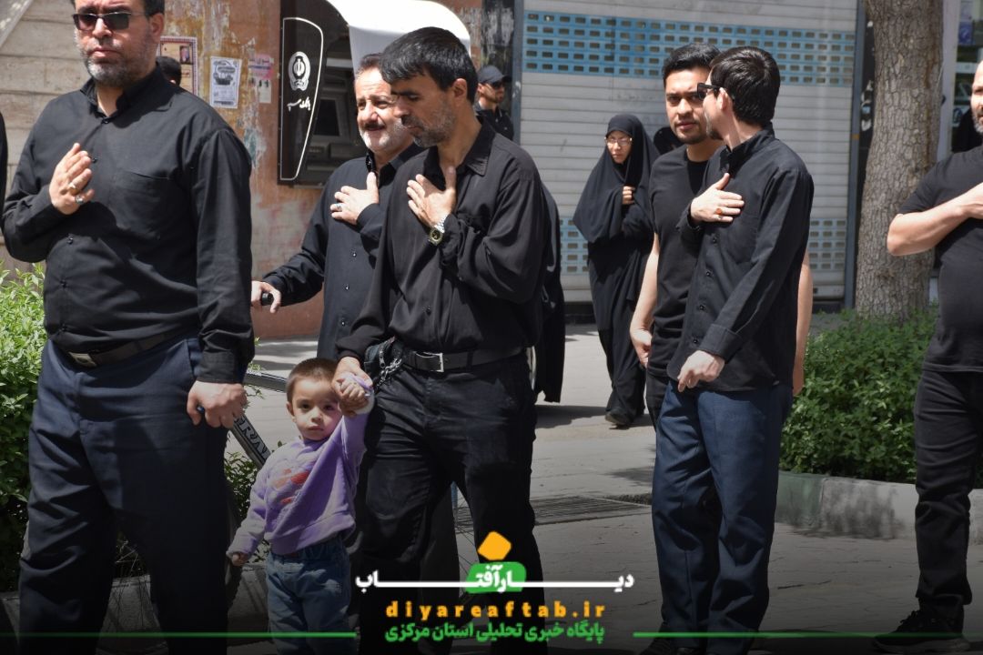 کاروان عزاداری شهادت امام صادق (ع) در اراک