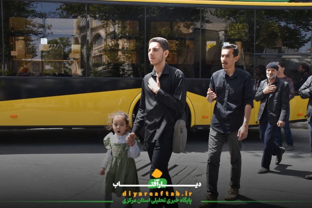 کاروان عزاداری شهادت امام صادق (ع) در اراک