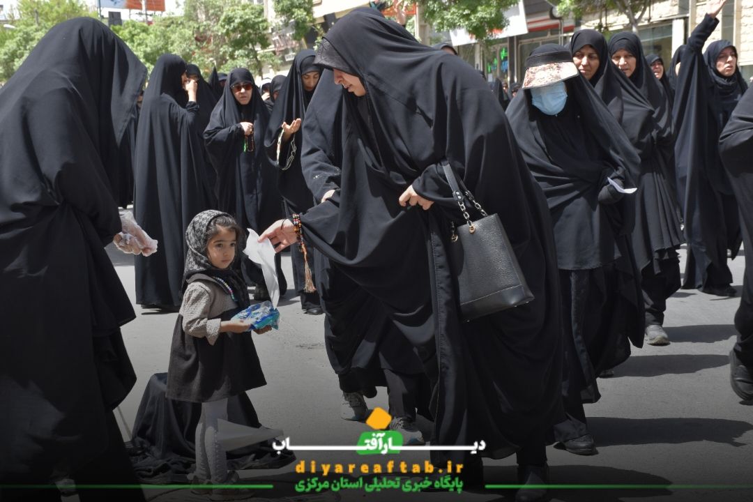 کاروان عزاداری شهادت امام صادق (ع) در اراک