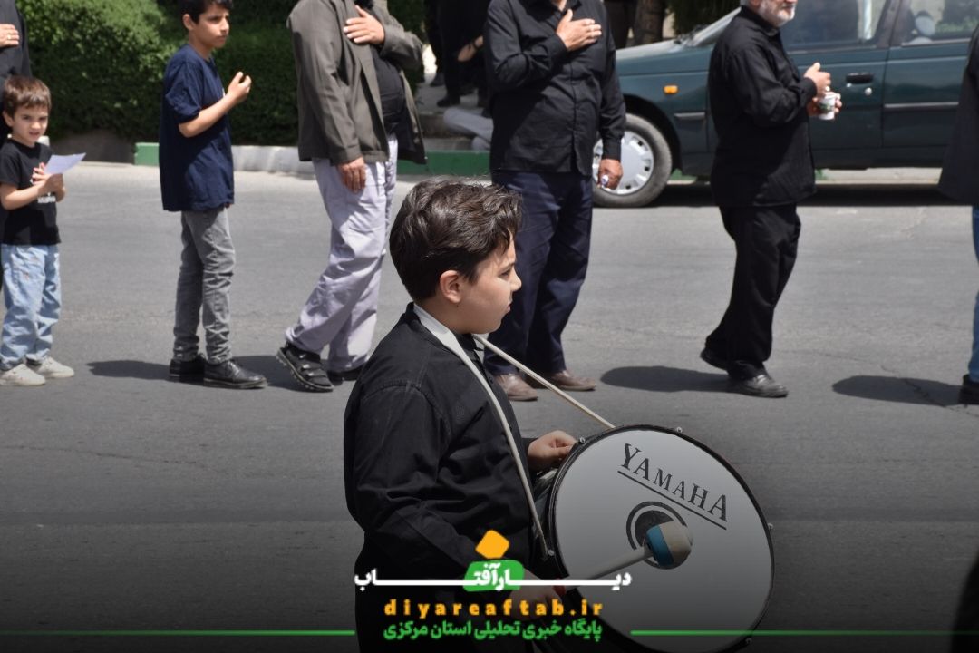 کاروان عزاداری شهادت امام صادق (ع) در اراک