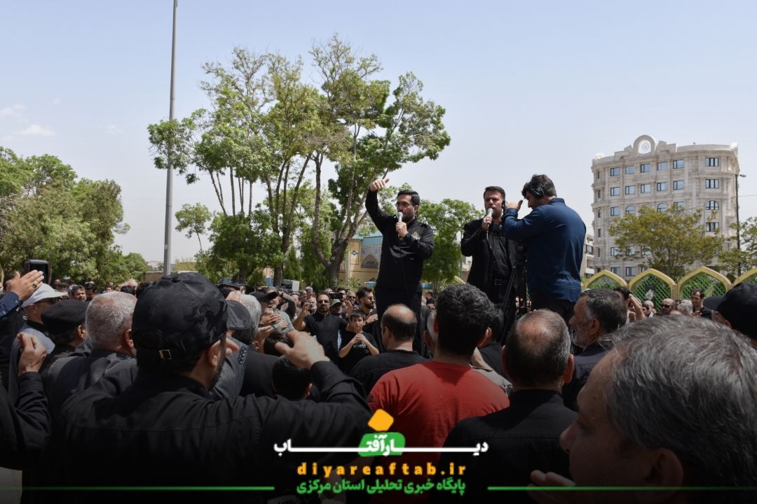 کاروان عزاداری شهادت امام صادق (ع) در اراک