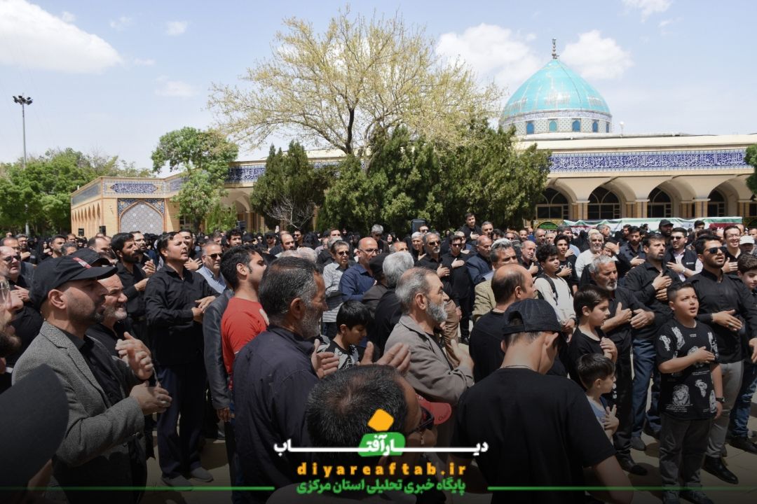 کاروان عزاداری شهادت امام صادق (ع) در اراک