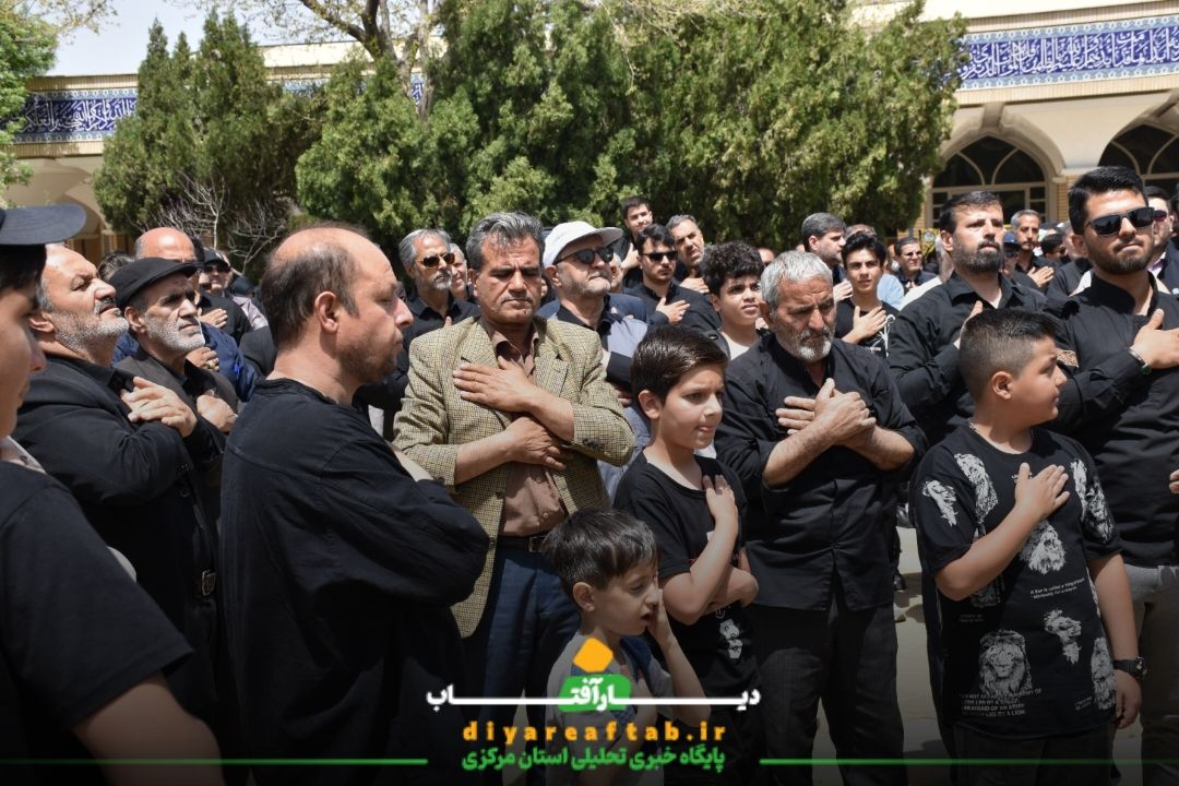 کاروان عزاداری شهادت امام صادق (ع) در اراک